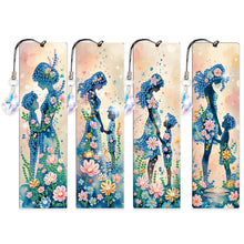 Load image into Gallery viewer, 4Pcs/Set 4Pcs/Set Yellow Flowers And Horse-Diamond Bookmark