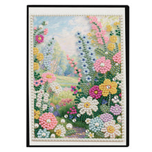 Load image into Gallery viewer, Flowers And Cat-DIY Diamonds Painting Notebook 50 Pages