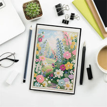 Load image into Gallery viewer, Flowers And Cat-DIY Diamonds Painting Notebook 50 Pages