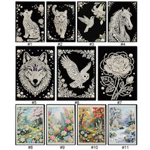 Load image into Gallery viewer, Flowers And Cat-DIY Diamonds Painting Notebook 50 Pages