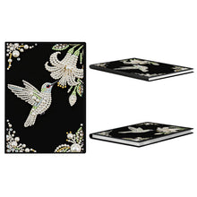 Load image into Gallery viewer, Flowers And Cat-DIY Diamonds Painting Notebook 50 Pages