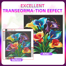Load image into Gallery viewer, Calla Lily-Full Round Diamond Painting-40x40cm