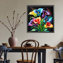 Load image into Gallery viewer, Calla Lily-Full Round Diamond Painting-40x40cm