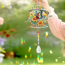 Load image into Gallery viewer, 2Pcs/Set Hummingbirds And Butterflies-SunCatcher Window Hanging Diamond Wind Chimes