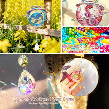 Load image into Gallery viewer, 2Pcs/Set Hummingbirds And Butterflies-SunCatcher Window Hanging Diamond Wind Chimes