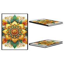 Load image into Gallery viewer, Mandala-DIY Diamonds Painting Notebook 50 Pages