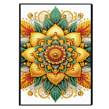 Load image into Gallery viewer, Mandala-DIY Diamonds Painting Notebook 50 Pages
