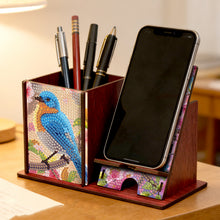 Load image into Gallery viewer, Bluebird-Diamond Candle Holder-Diamond Desktop Ornament