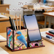 Load image into Gallery viewer, Bluebird-Diamond Candle Holder-Diamond Desktop Ornament