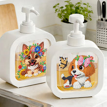 Load image into Gallery viewer, 2Pcs/Set Bear-Diamond Candle Holder-Diamond Desktop Ornament