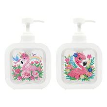 Load image into Gallery viewer, 2Pcs/Set Bear-Diamond Candle Holder-Diamond Desktop Ornament