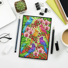 Load image into Gallery viewer, Butterflies And Roses-DIY Diamonds Painting Notebook 50 Pages