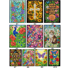 Load image into Gallery viewer, Butterflies And Roses-DIY Diamonds Painting Notebook 50 Pages