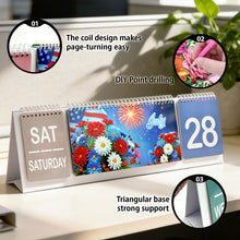 Load image into Gallery viewer, Flower-Diamond Paper Flip Calendar