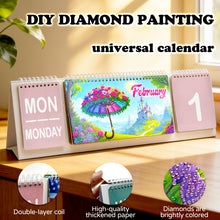 Load image into Gallery viewer, Flower-Diamond Paper Flip Calendar