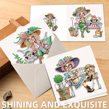 Load image into Gallery viewer, 6Pcs/Set Flourishing Butterflies-Diamond Greeting Cards