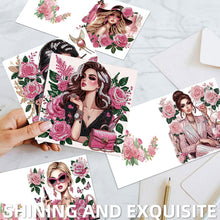 Load image into Gallery viewer, 6Pcs/Set Flourishing Butterflies-Diamond Greeting Cards