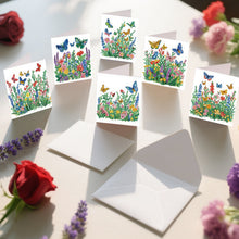 Load image into Gallery viewer, 6Pcs/Set Flourishing Butterflies-Diamond Greeting Cards