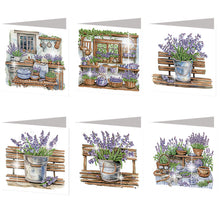 Load image into Gallery viewer, 6Pcs/Set Flourishing Butterflies-Diamond Greeting Cards