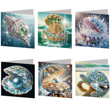 Load image into Gallery viewer, 6Pcs/Set Flourishing Butterflies-Diamond Greeting Cards