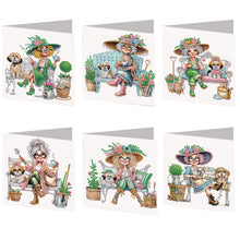Load image into Gallery viewer, 6Pcs/Set Flourishing Butterflies-Diamond Greeting Cards