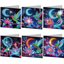 Load image into Gallery viewer, 6Pcs/Set Flourishing Butterflies-Diamond Greeting Cards