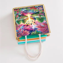 Load image into Gallery viewer, Stream Dawn Scene-Diamond Chain Crossbody Bag