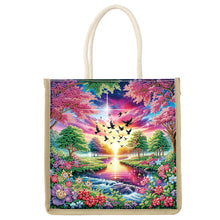 Load image into Gallery viewer, Stream Dawn Scene-Diamond Chain Crossbody Bag