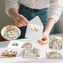 Load image into Gallery viewer, 6Pcs/Set Bouquet-Diamond Greeting Cards
