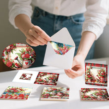 Load image into Gallery viewer, 6Pcs/Set Bouquet-Diamond Greeting Cards