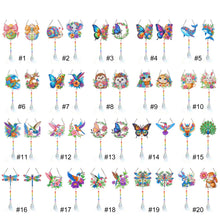 Load image into Gallery viewer, 2Pcs/Set Bow-Shaped Easter Egg-SunCatcher Window Hanging Diamond Wind Chimes