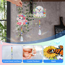 Load image into Gallery viewer, 2Pcs/Set Cross-SunCatcher Window Hanging Diamond Wind Chimes