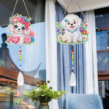 Load image into Gallery viewer, 2Pcs/Set Cross-SunCatcher Window Hanging Diamond Wind Chimes