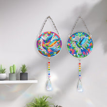 Load image into Gallery viewer, 2Pcs/Set Cross-SunCatcher Window Hanging Diamond Wind Chimes
