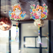 Load image into Gallery viewer, 2Pcs/Set Cross-SunCatcher Window Hanging Diamond Wind Chimes