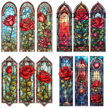 Load image into Gallery viewer, Rose-Full Round Diamond Painting-40x40cm