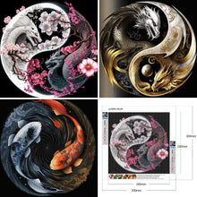 Load image into Gallery viewer, Tai Chi-Full Round Diamond Painting-30x30cm