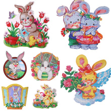 Load image into Gallery viewer, Easter-Single Side Drill-Diamond Wreath