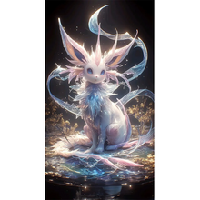 Load image into Gallery viewer, Pokemon Eevee - Diamond Painting - 30*55cm