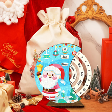 Load image into Gallery viewer, DIY Santa Claus-DP Rotating Calendar