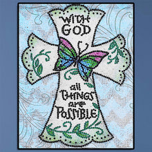 Load image into Gallery viewer, Butterfly-Partial Special Diamond Painting-30x25cm