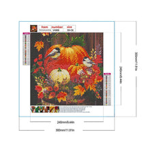 Load image into Gallery viewer, Harvest Pumpkin-Full Round Diamond Painting-30x30cm