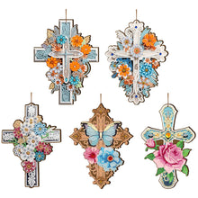 Load image into Gallery viewer, Cross-Single Side Drill-Diamond Pendant