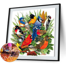 Load image into Gallery viewer, Bird-Full Round Diamond Painting-40x40cm