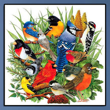 Load image into Gallery viewer, Bird-Full Round Diamond Painting-40x40cm