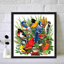 Load image into Gallery viewer, Bird-Full Round Diamond Painting-40x40cm