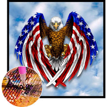 Load image into Gallery viewer, Eagle-Full Round Diamond Painting-30x30cm