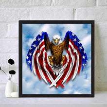 Load image into Gallery viewer, Eagle-Full Round Diamond Painting-30x30cm