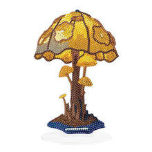 Load image into Gallery viewer, Mushroom-Single Side Drill-Diamond Desktop Ornament With Light Strip