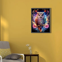 Load image into Gallery viewer, Dream Owl-Full Round Diamond Painting-30x40cm
